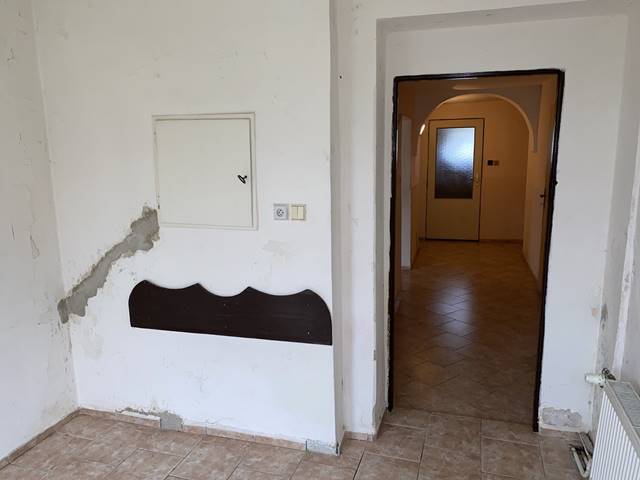 Veranda s chodbou v přízemí.