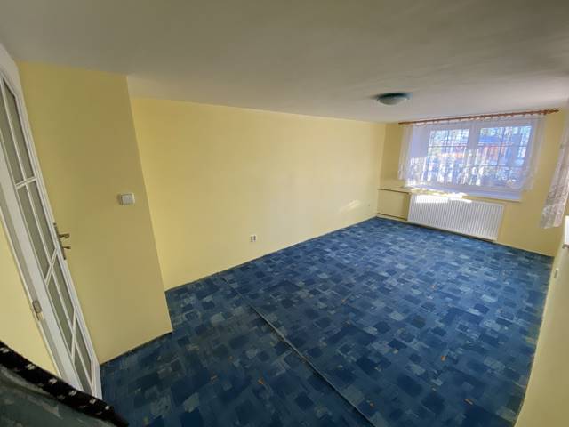 Pokoj v přízemí po rekonstrukci.