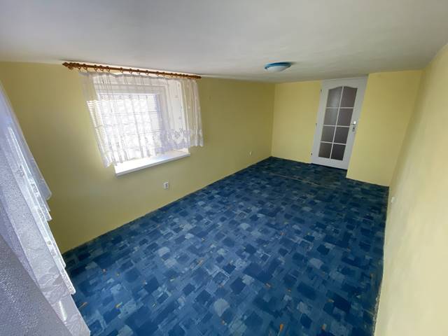 Pokoj v přízemí po rekonstrukci.